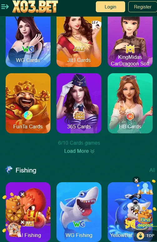  X03 bet Games