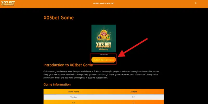  X03bet Downlaod